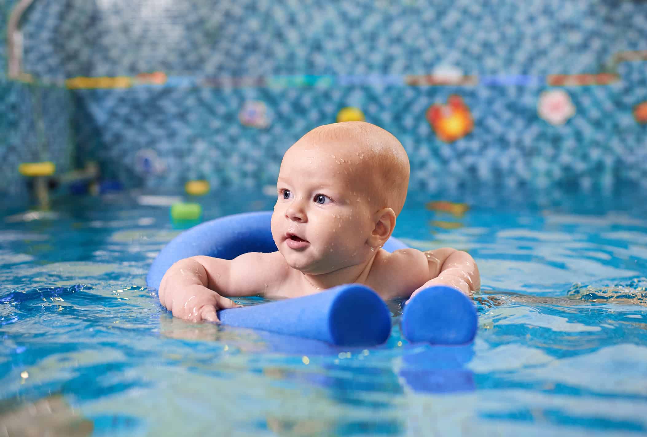 Swimming equipment for store babies