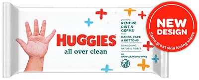 Huggies all best sale over clean wipes